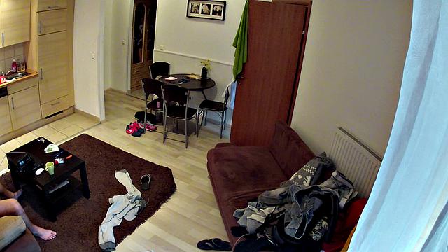 Maid Polishes Stranger's Cock and Takes His Hot Load in Cowgirl & Doggystyle