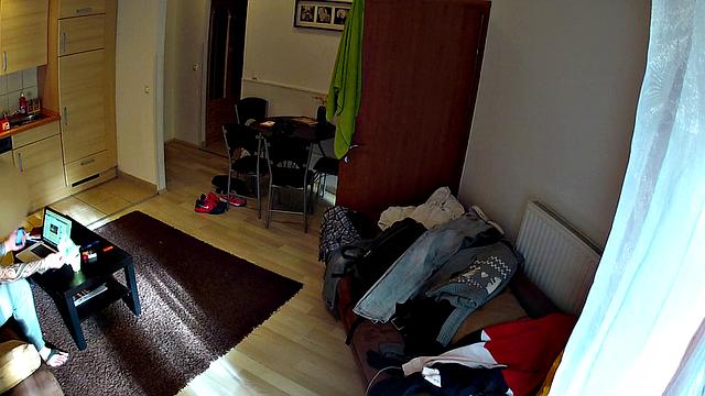 Maid Polishes Stranger's Cock and Takes His Hot Load in Cowgirl & Doggystyle