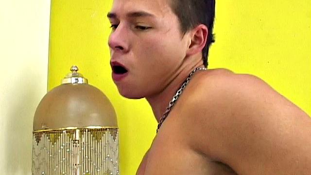 Cute latino studs masturbating