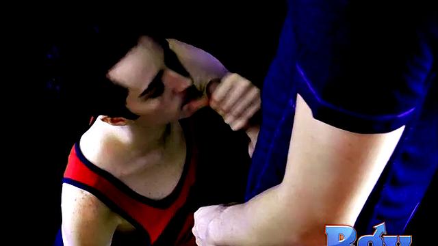 Aron Gives a Sloppy Bj to a Big Juicy Cock! - Featuring Aron Malt and Trace Van De Kamp