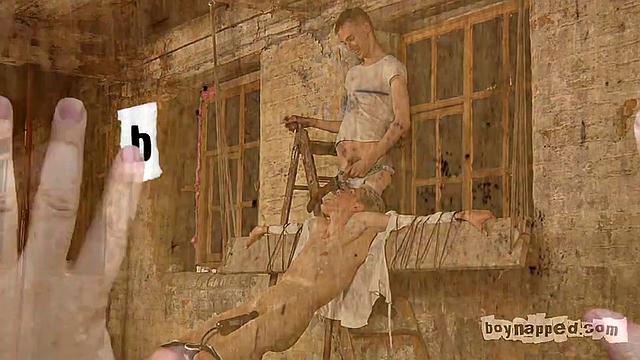 Смотри, как Кэлвин Крофт и Кензи Мэдисон играют с воском, льдом и дикой мочой в жёсткой гей-сессии