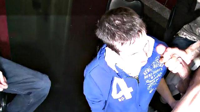 amateur gays suck cock on public striptease party