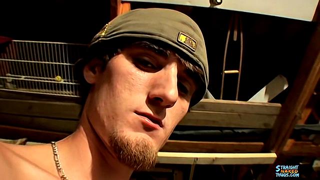 Direct Cumshot In the Barn - Duke