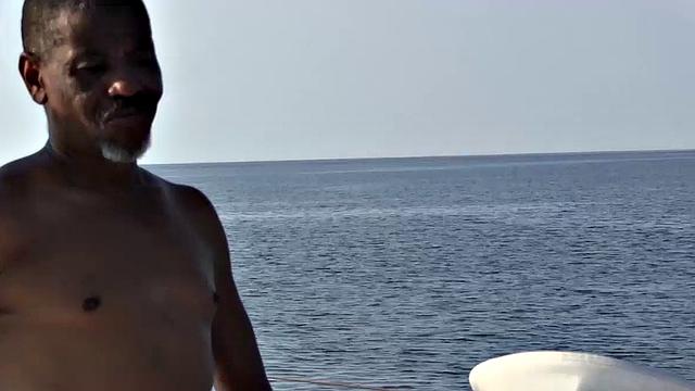 In part 2 of a two part series, Victor Cody treats his friends to a day on the yacht. He and Sailor Blue bareback and breed PBJay who is the ship's pass around bottom.