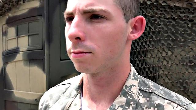 Locker room military studs enjoy orgy during free time