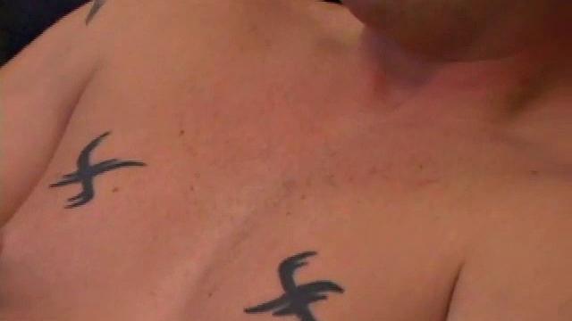 Lane can't resist stroking his hard cock for the camera