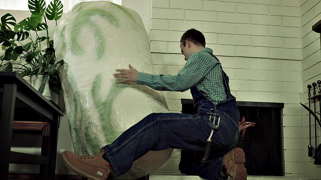 Disruptive Halloween - Creature Hatched From Egg Plants His Seed Into Twink