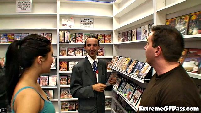 London gets her pussy filled with one cock after the other