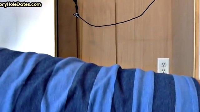 Mature gay bottom gloryhole fucked in closeup after Blowjob