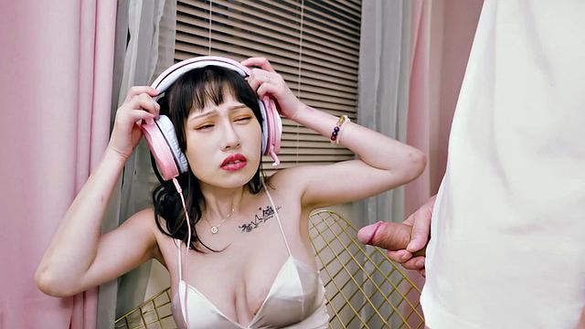 Taiwanese babe Xiao Ye gets dicked doggystyle by her stepbro