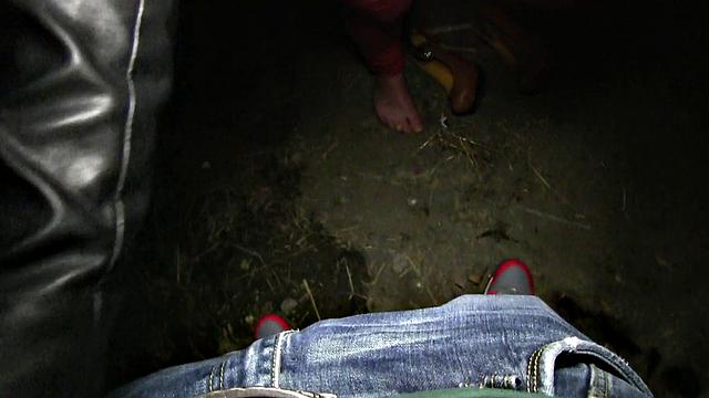 Agent Fucks Babe Under Bridge