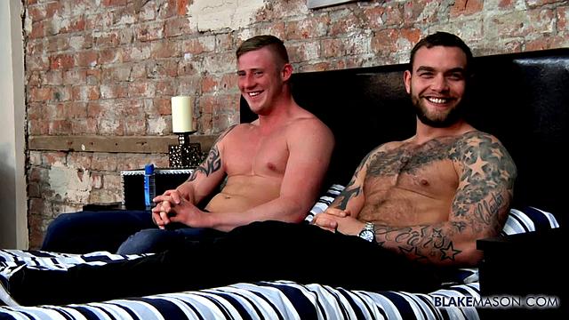 Straight Buddies Share Jerk Off Session - Andy Lee And Liam Lawrence