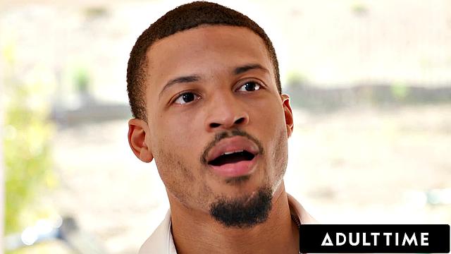 ADULT TIME - Katrina Marie Proves Big Naturals Are Better By Titty Fucking Lucky Salesman