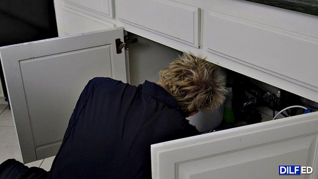 Daddy Plumber Fucks Tenant!