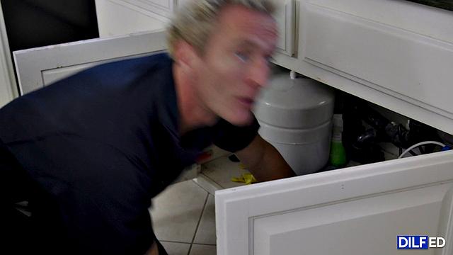 Daddy Plumber Fucks Tenant!