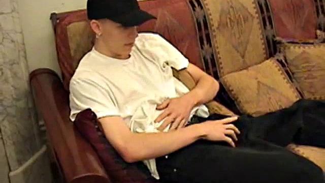 Shane Strokes His Cock