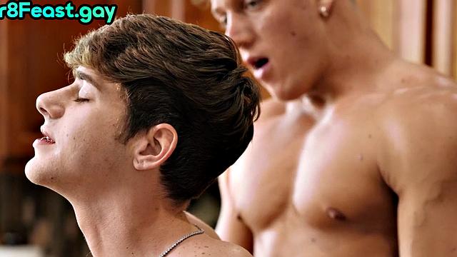 Str8 dude penetrated by huge dick in missionary