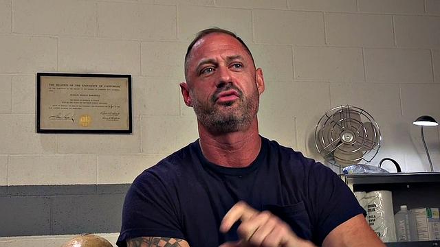 BDSM busty nurse facesitting and pegging in infirmary