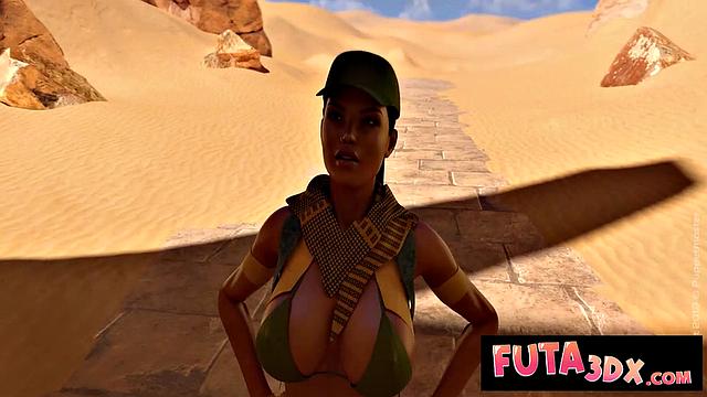 Futa3DX - Hottest Threesomes Compilation - Hot Futa Babes Getting Fucked