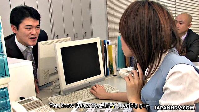 Rino Mizusawa pleases boss and client