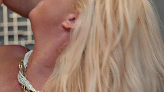 Lesbian babes enjoy passionate rimming sex