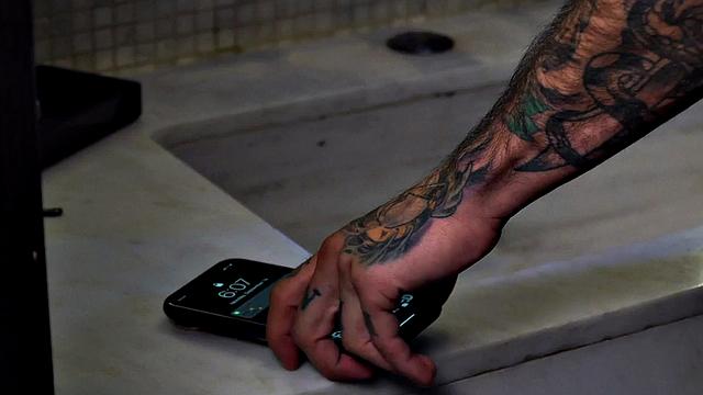 Trans hunny passionately cocksucked by BF in amateur action