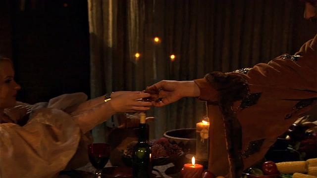 Katja Kassin Vortual King Approach as Queen and Fucking Hard on Dining table