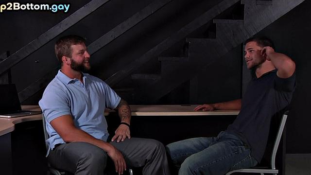 Horny gay banged in anal hole by perverted fucker