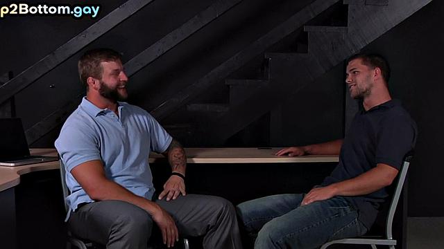 Horny gay banged in anal hole by perverted fucker