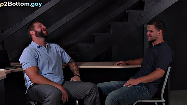 Horny gay banged in anal hole by perverted fucker