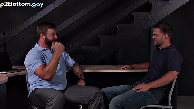 Horny gay banged in anal hole by perverted fucker