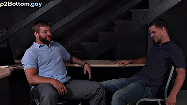 Horny gay banged in anal hole by perverted fucker