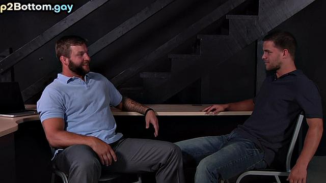 Horny gay banged in anal hole by perverted fucker