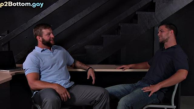 Horny gay banged in anal hole by perverted fucker