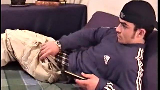 Nicoya strips down and strokes his cock