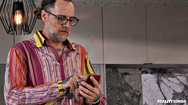 Sneaky MILF Seduces College Lesbian