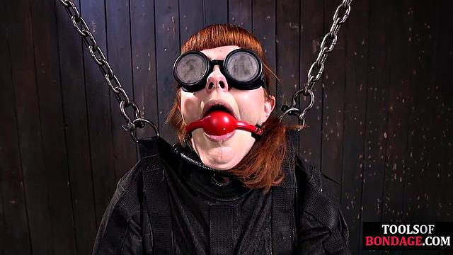 Naughty babe hard spanked