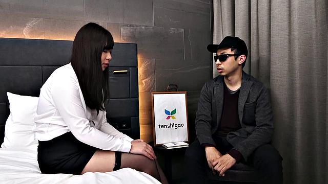 Nozomi Minami does everything to show what a slut she is