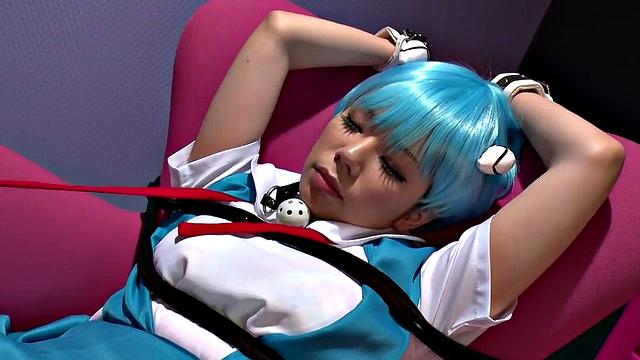 Mei Ashikawa in bondage site video