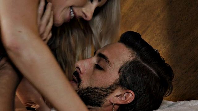 Big-booty MILF bouncing on cock after teasing