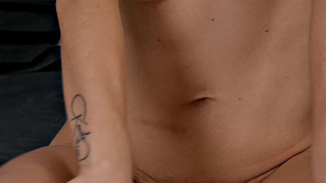 Fit brunette Lenna Ross Couch Sex In POV