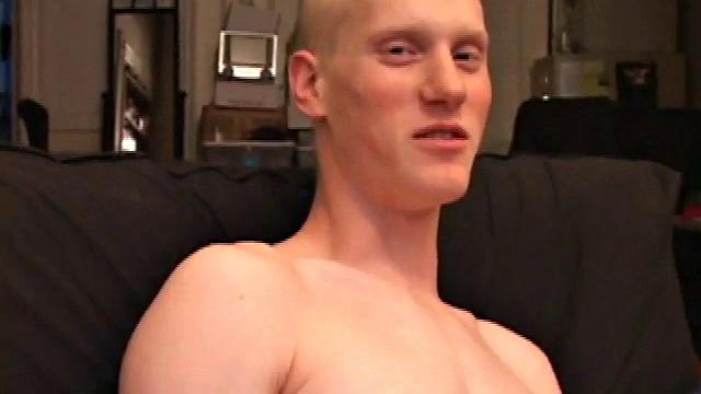 Newbie amateur Kaos delivers a great stroke show with his long slender hands. This young man takes his time jacking off with determination, ending with a perfect cum shot for the camera.