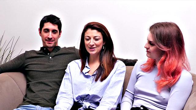 French Couple with Dirty Guest