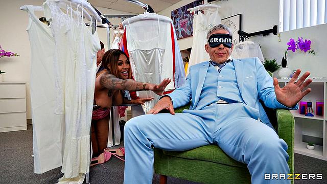 Bridezilla Bamboozled By Threesome