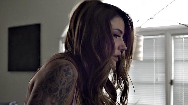 PURE TABOO Dominant Charles Dera Dirty Talks Babysitter Adria Rae Into Anal Submission