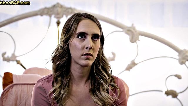 21yo sweetBae fucked in taboo 3way with bigtitted MILF