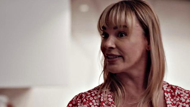 Nubian lesbian seducing curvy MILF