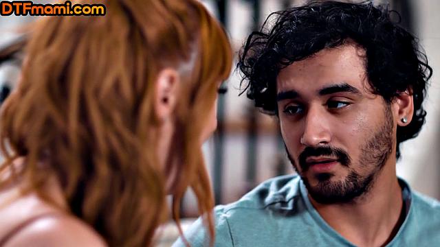 Curvy ginger pussyfucked by stepson