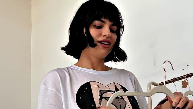 Solo nympho loves masturbating naked with sex toys