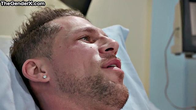 Stunning ink nurse gets analsmashed